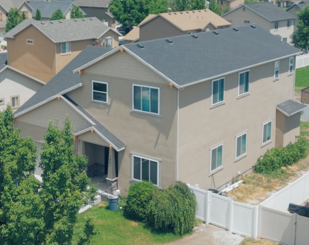 Second story addition in Lehi Utah – completed second story exterior